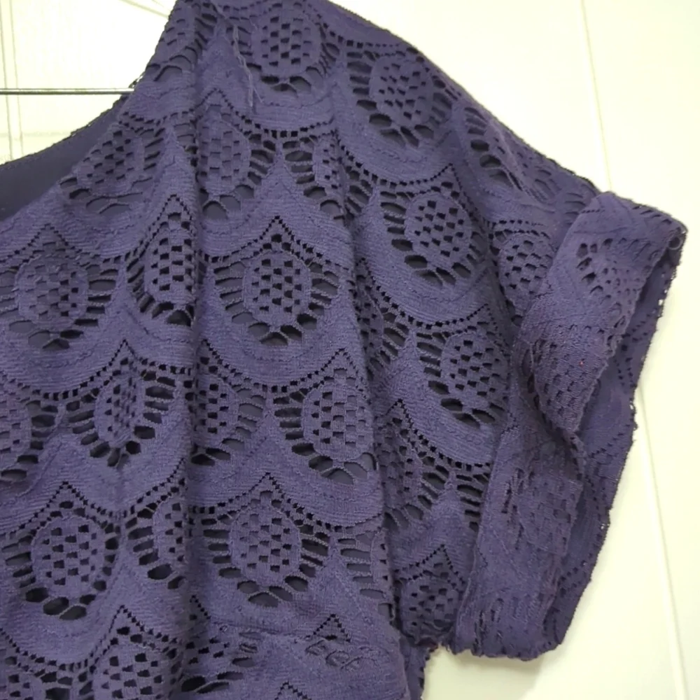 Euc Phoebe Couture Blueish Purple Dress
